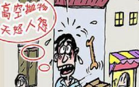 深圳龙华一住户为防高空坠物搭防护网 引发上层业主不满