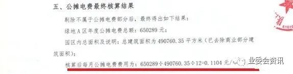 一小区业委会核算公摊电费成本，竟为业主省出65万！