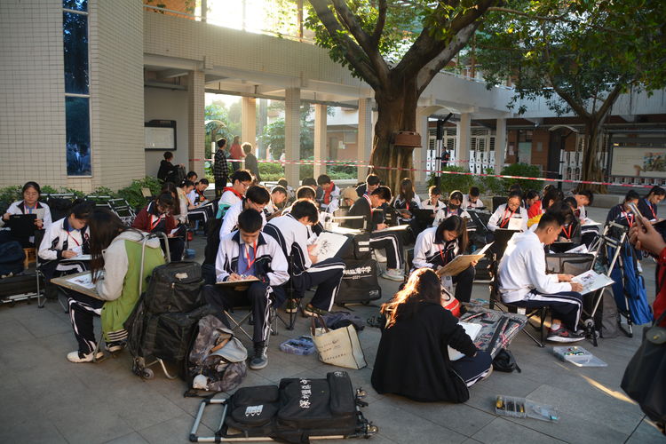 2021年深圳市盐港中学美术班招生宣传