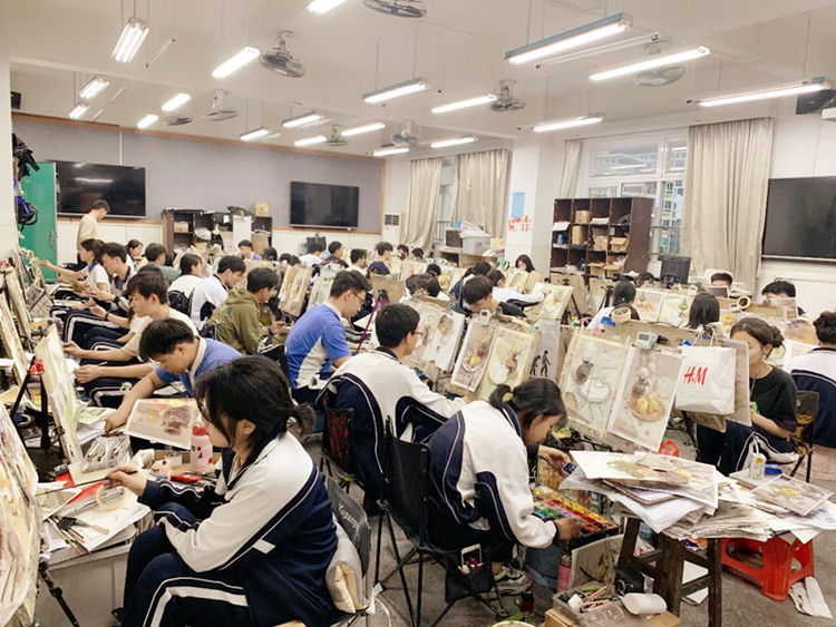 2021年深圳市盐港中学美术班招生宣传