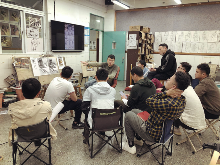 2021年深圳市盐港中学美术班招生宣传