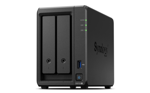 群晖发布新款NAS DS723+ 双盘位 2G 搭载 AMD R1600 CPU