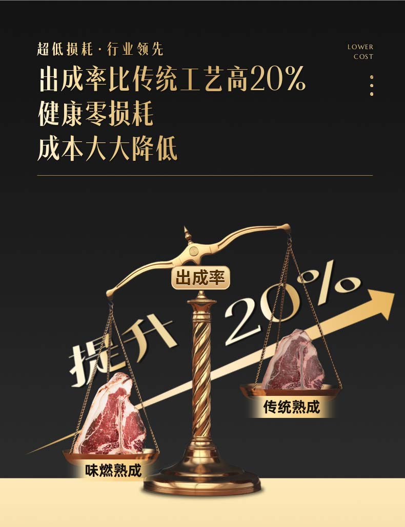 味燃干式熟成柜：生物科技赋能，为健康美味创造灵感